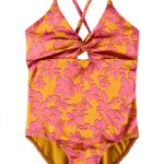 Roxy Girls One Piece Swimwear V Neck Adjustable Straps-0