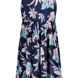 Roxy Girls Crinkle Viscose Dress Adjustable Straps Square-0