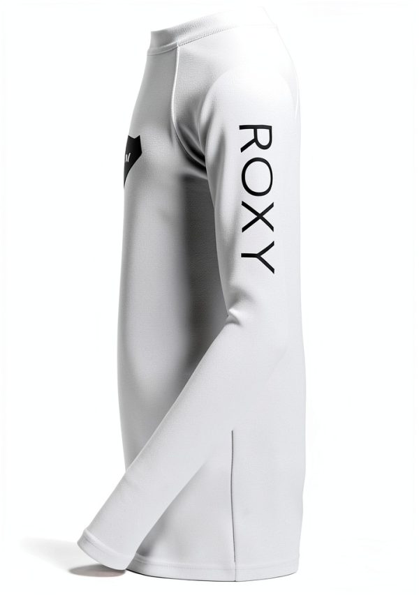 Roxy Girls Rash Guard UPF50 Poly Elastane Long Sleeve-1