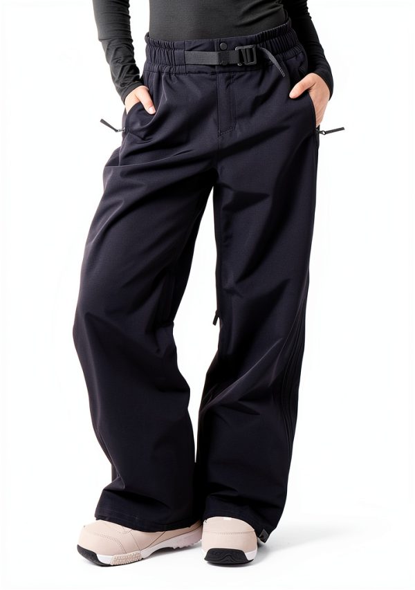 Roxy Womens Snowboarding Pants Waterproof Breathable Loose-4