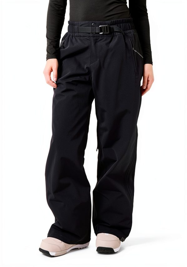 Roxy Womens Snowboarding Pants Waterproof Breathable Loose-11