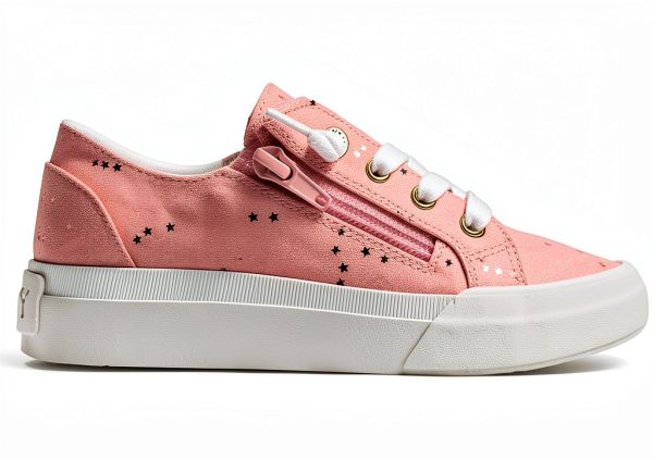 Roxy Girls Sneakers Lightweight Textile Shiny Finish-2