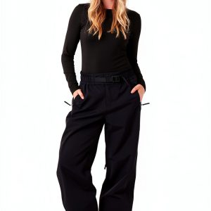 Roxy Womens Snowboarding Pants Waterproof Breathable Loose-0
