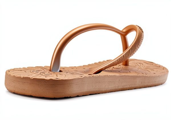 Roxy Womens Flip Flops Rubber Champagne Olive Sandals-3