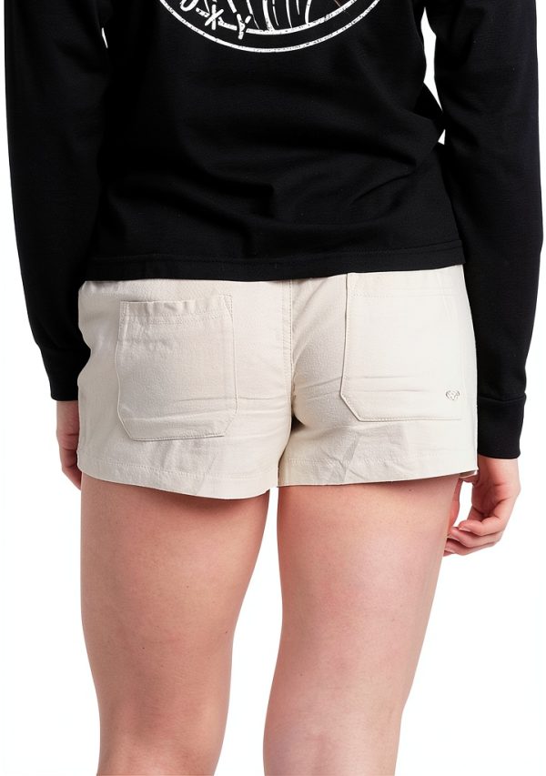 Roxy Oceanside Short Womens Linen Coverup Beach Shorts-5