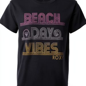 Roxy Girls Tee Cotton Graphic Tshirt Relaxed Fit Youth-0
