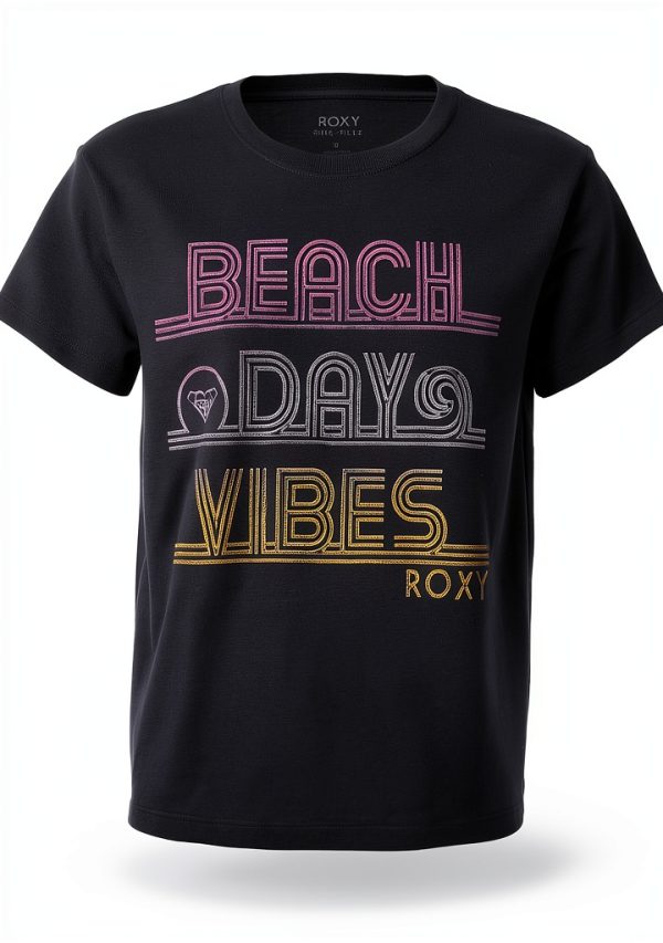 Roxy Girls Tee Cotton Graphic Tshirt Relaxed Fit Youth-0