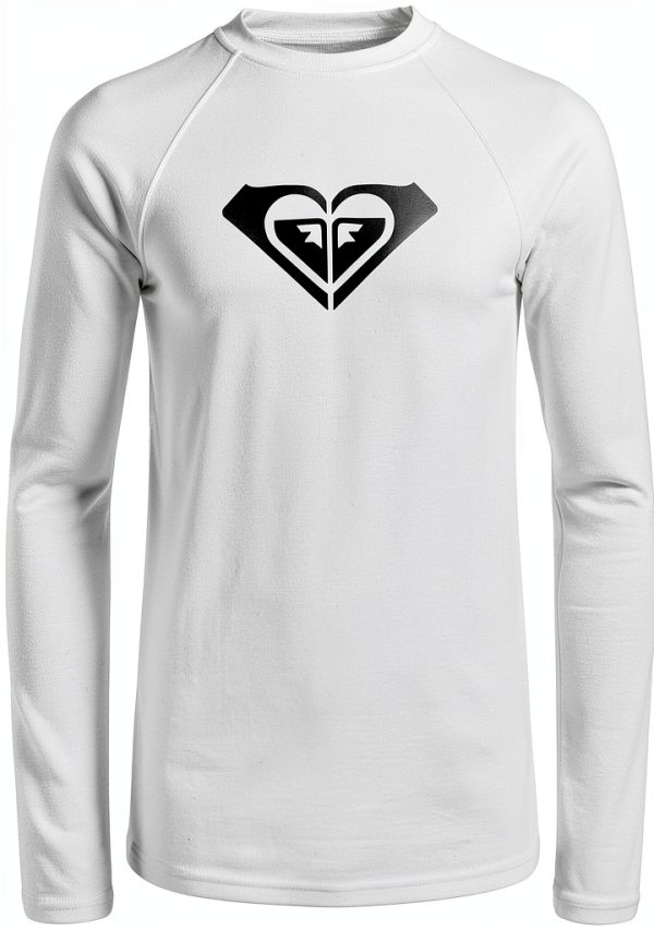 Roxy Girls Rash Guard UPF50 Poly Elastane Long Sleeve-0