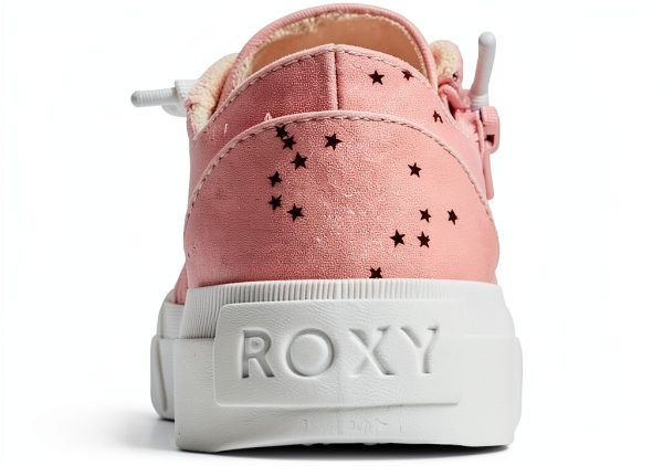 Roxy Girls Sneakers Lightweight Textile Shiny Finish-4