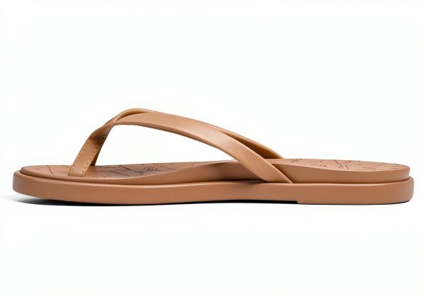Roxy Womens Flip Flops Versatile Comfortable Black Tan Cream-0