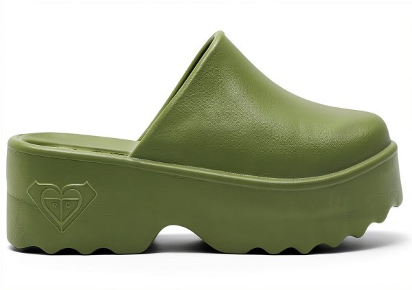 Roxy Maddy Womens Clogs Synthetic Slip On Platform-1