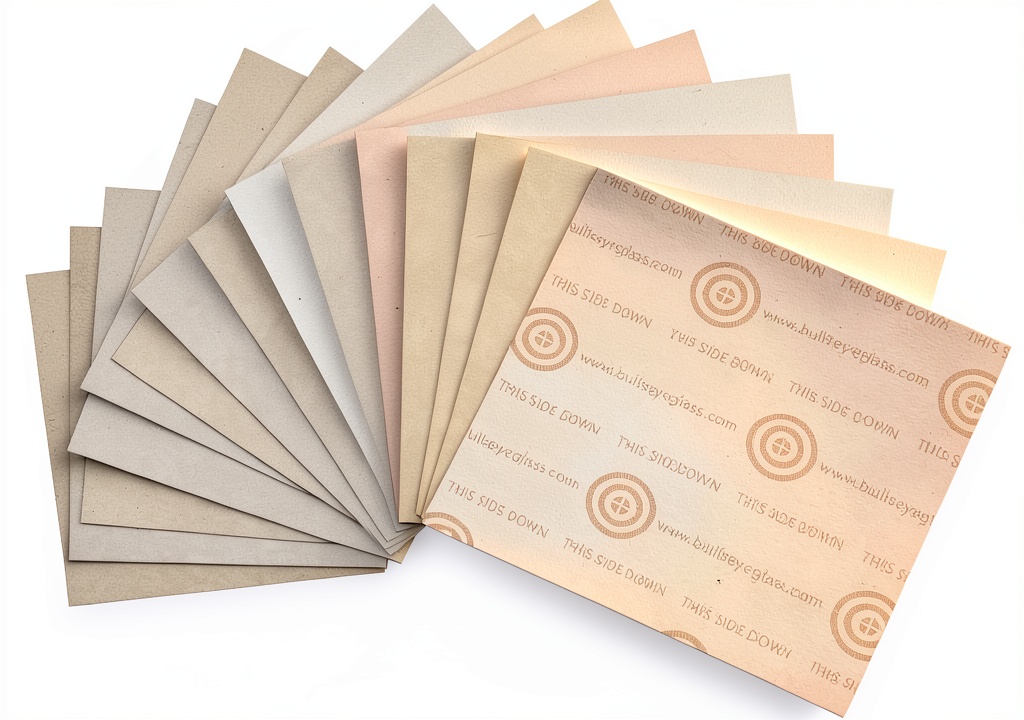 Bullseye ThinFire kiln paper used in a glass fusing project