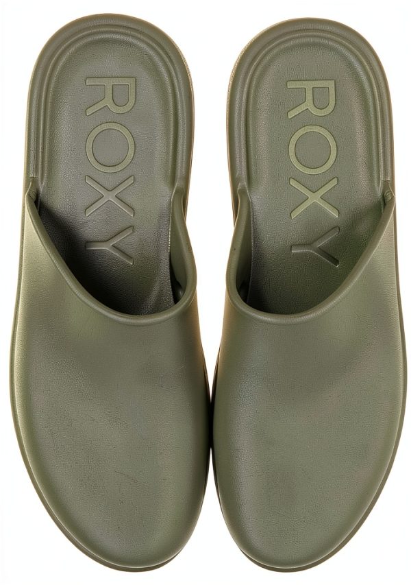 Roxy Maddy Womens Clogs Synthetic Slip On Platform-6