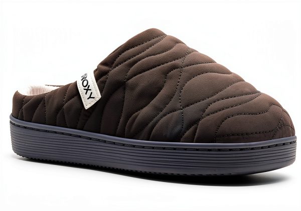 Roxy Womens Slippers Quilted Textile Comfortable Slip On-2
