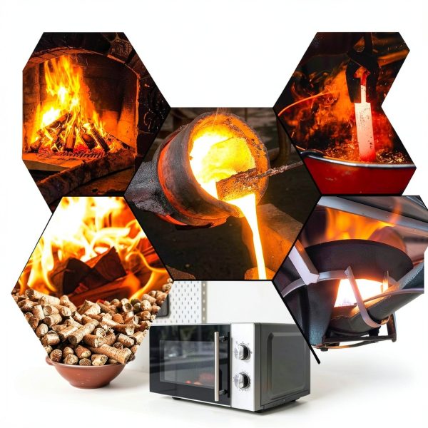 Sasylvia Ceramic Fiber Insulation Board Heat Fire Resistant-5