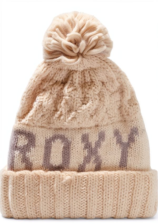 Roxy Womens Beanie Headwear Cozy Knit Winter Hat-2