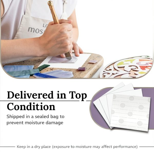 Bullseye ThinFire Kiln Paper Glass Fusing Low Odor-7