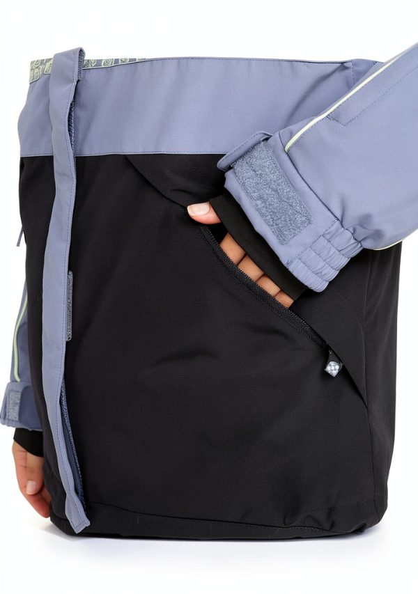 Roxy Womens Snowboarding Jacket Waterproof Breathable Hoodie-8