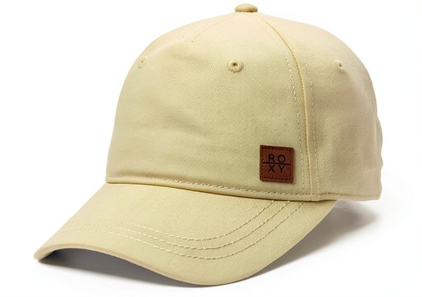 Roxy Baseball Cap Recycled Cotton Curved Visor Snapback-0