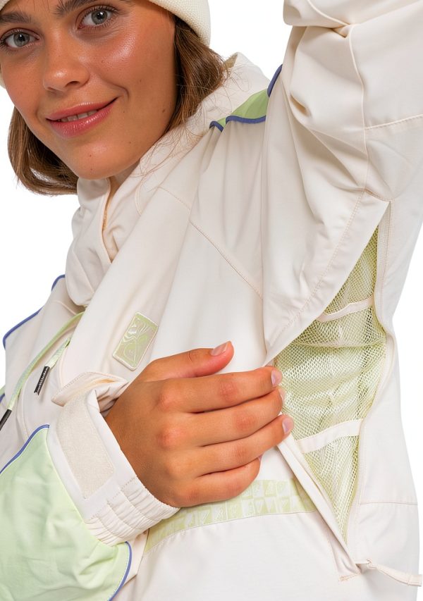 Roxy Womens Hoodie Jacket Waterproof Breathable Mountain-3
