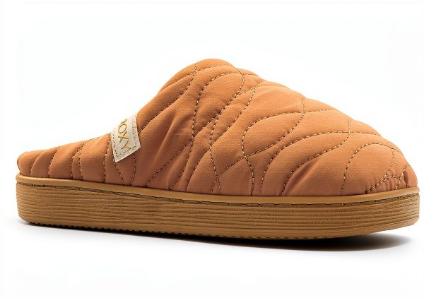 Roxy Womens Slippers Quilted Textile Comfortable Slip On-2