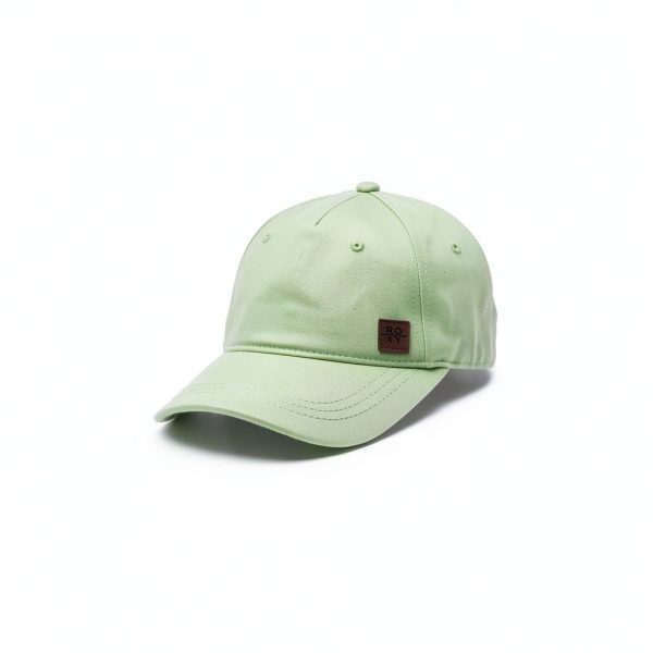 Roxy Baseball Cap Recycled Cotton Curved Visor Snapback-6