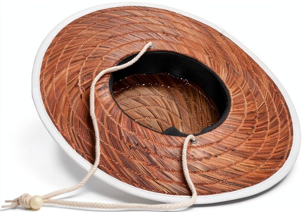 Roxy Straw Sun Hat Womens Wide Brim UV Protection-6