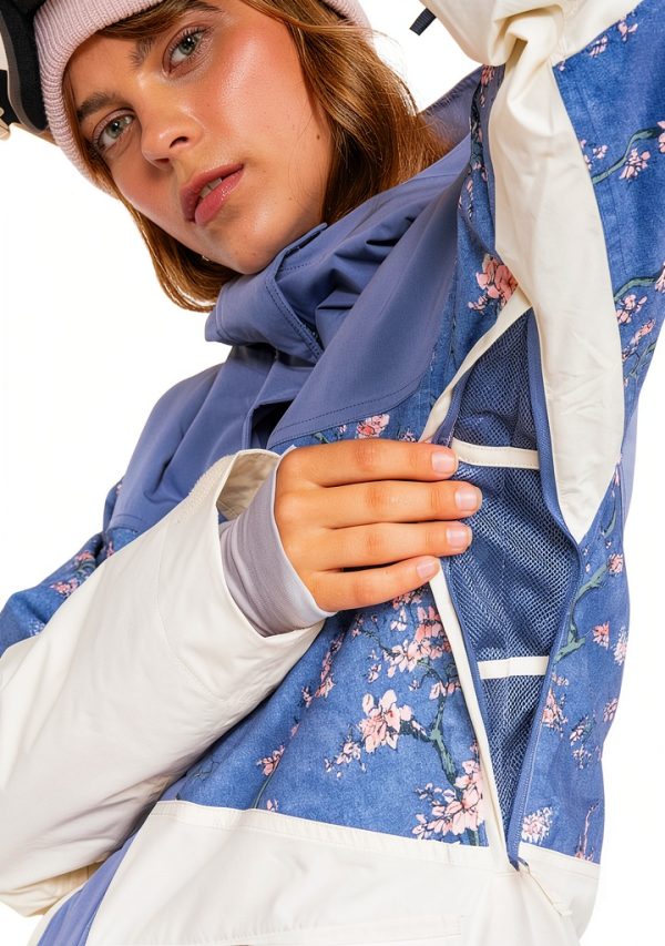 Roxy Chloe Kim Parka Womens Snowboarding Jacket Waterproof-11