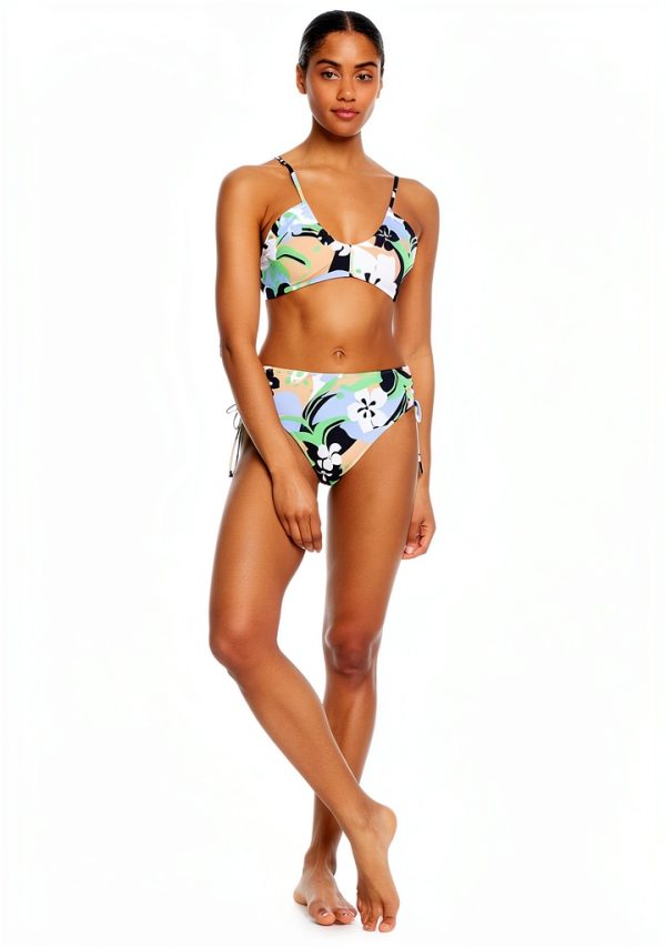 Roxy Womens Bikini Top UPF 50 Recycled Nylon Stretch-1