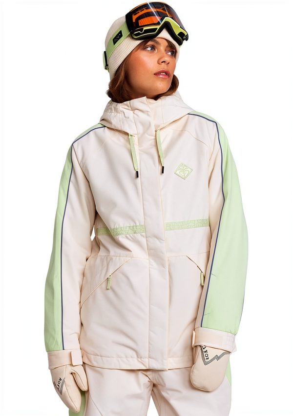 Roxy Womens Hoodie Jacket Waterproof Breathable Mountain-0