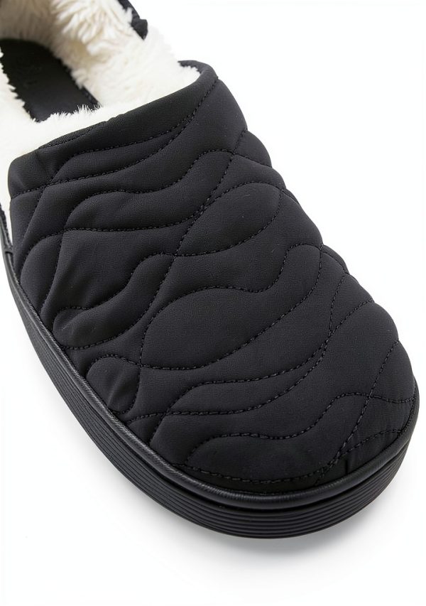 Roxy Womens Slippers Quilted Textile Comfortable Slip On-3