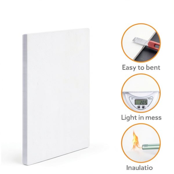 Sasylvia Ceramic Fiber Insulation Board Heat Fire Resistant-2