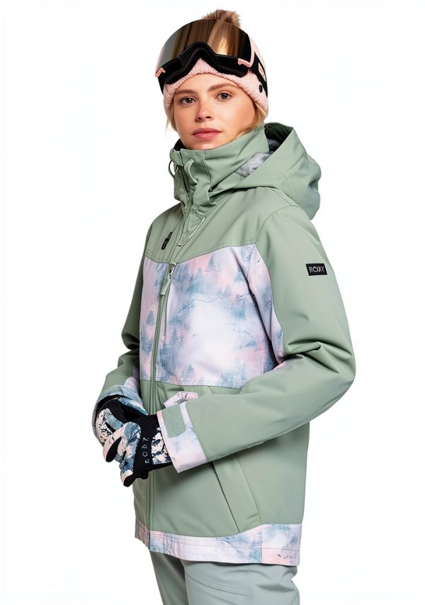 Roxy Womens Parka Waterproof Breathable Winter Jacket-2