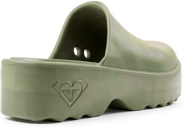 Roxy Maddy Womens Clogs Synthetic Slip On Platform-2
