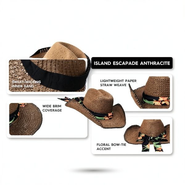 Roxy Womens Sun Hat Pull On Design UV Protection-6