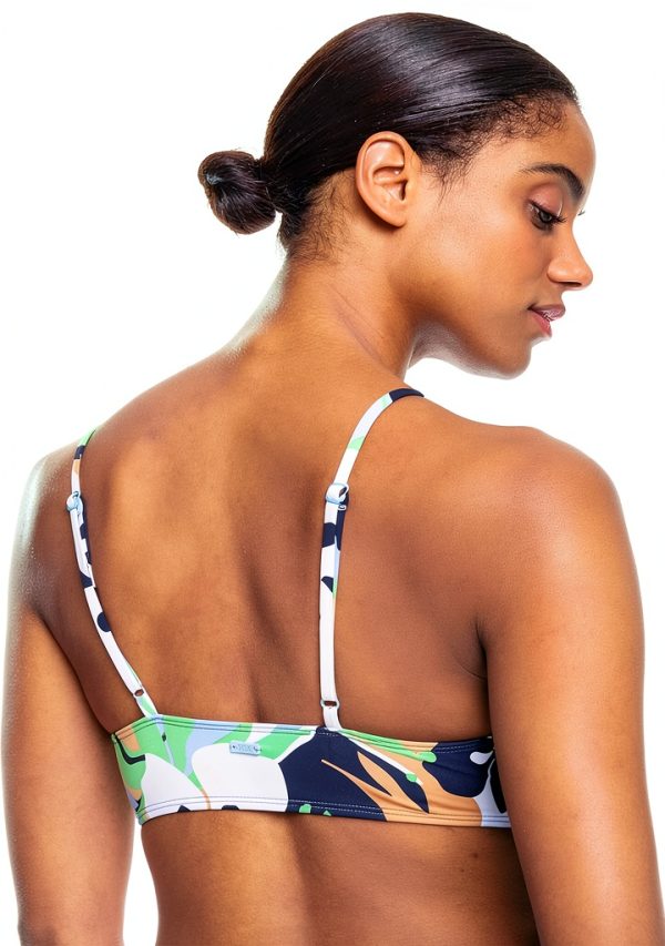 Roxy Womens Bikini Top UPF 50 Recycled Nylon Stretch-3