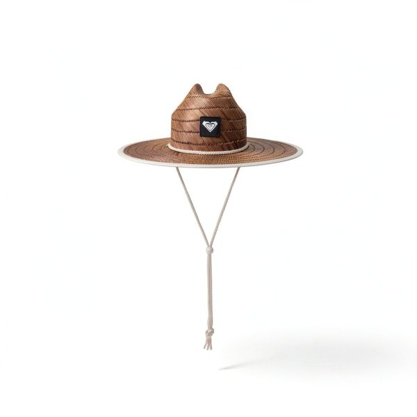 Roxy Straw Sun Hat Womens Wide Brim UV Protection-2