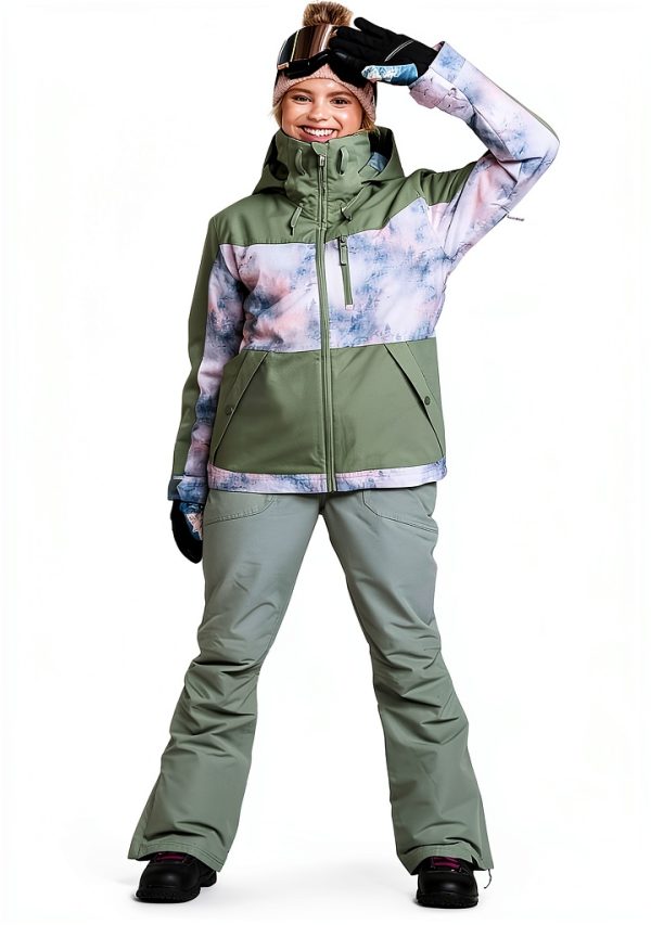Roxy Womens Parka Waterproof Breathable Winter Jacket-9