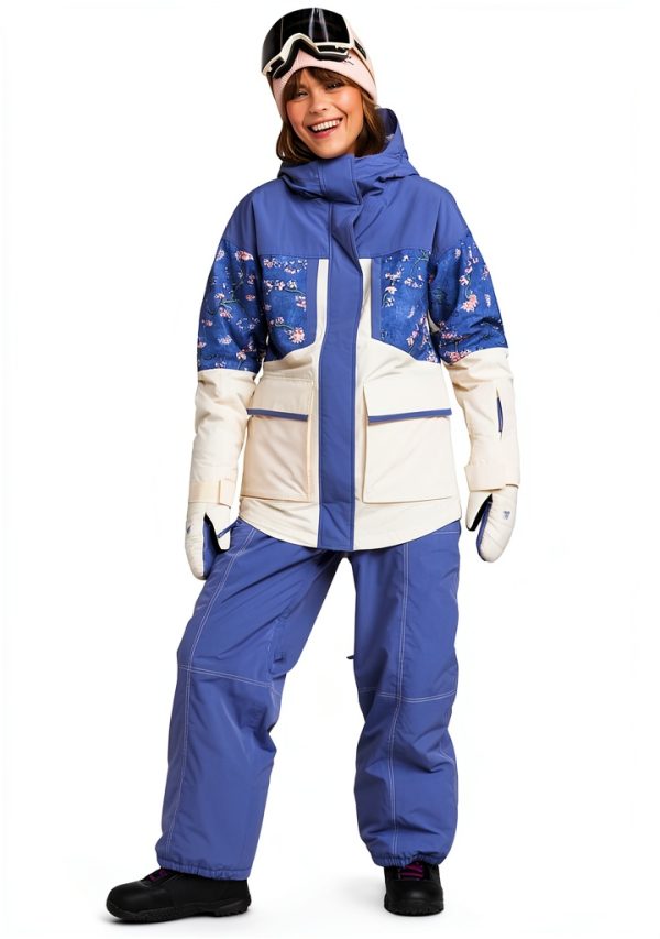 Roxy Chloe Kim Parka Womens Snowboarding Jacket Waterproof-6