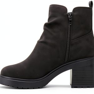 Roxy Womens Ankle Boots Synthetic Block Heel Round Toe-0