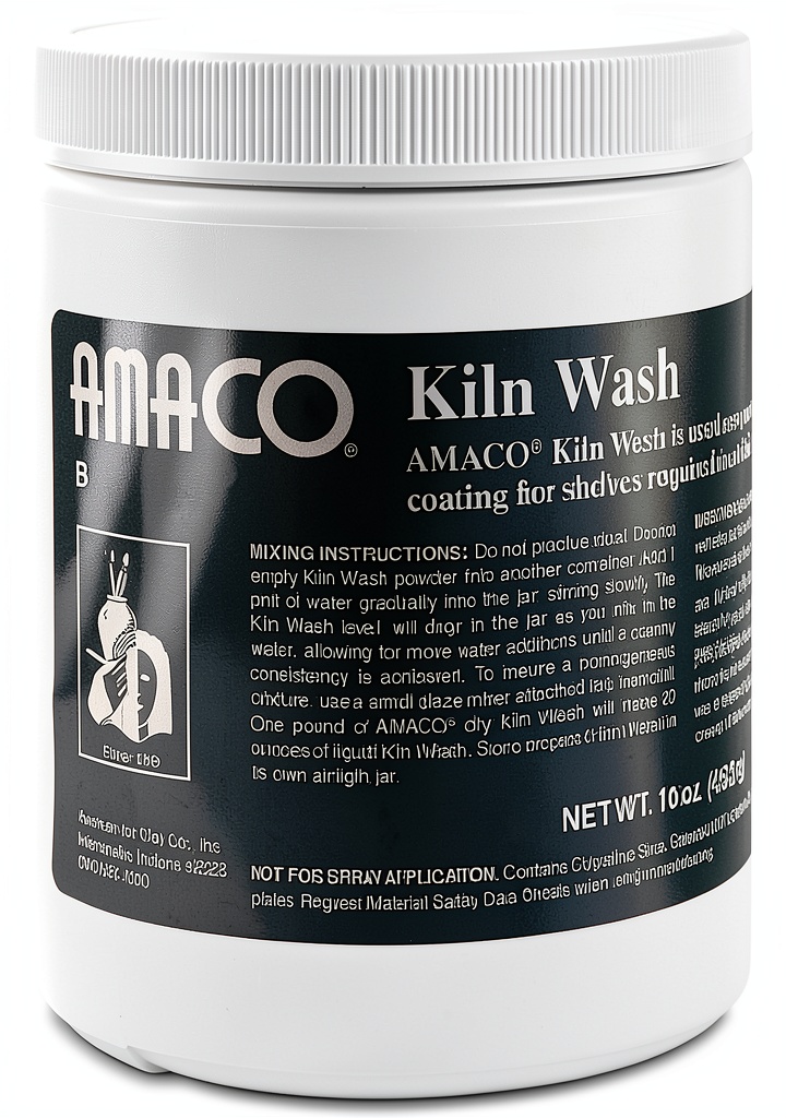 Amaco Kiln Wash Powder Form 1 lb packaging